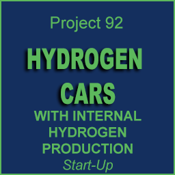 Project No. 92 – Hydrogen Vehicle with Onboard Hydrogen Generation